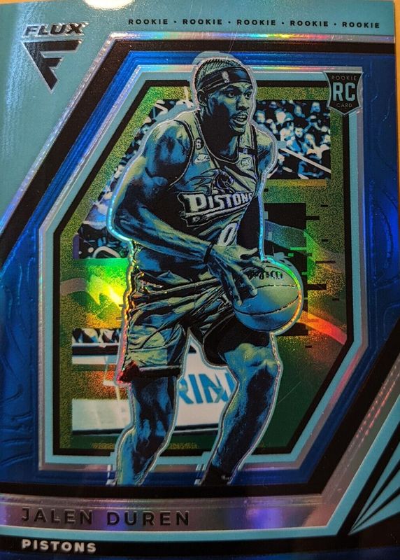 Jalen Duren 2022 Flux #226 Blue /99 Rookie PSA 10