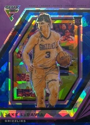 2022 Flux #242 Blue Cracked Ice /25