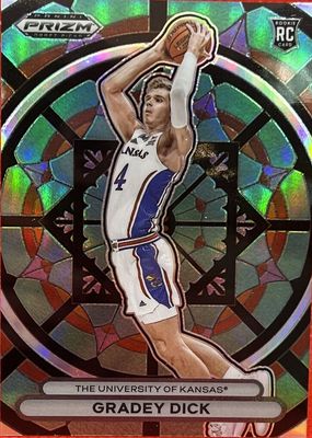 2023 Prizm Draft Picks #5 Stained Glass /(SSP)