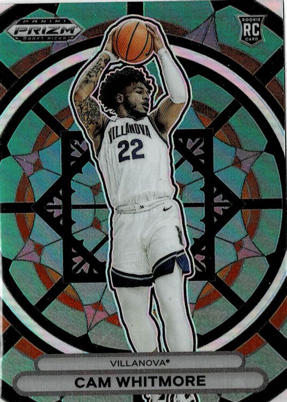 Cam Whitmore 2023 Prizm Draft Picks #4 Stained Glass /(SSP) Rookie SGC 9.5