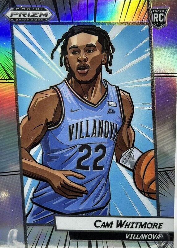 Cam Whitmore 2023 Prizm Draft Picks #9 Manga /(SSP) Rookie SGC 9