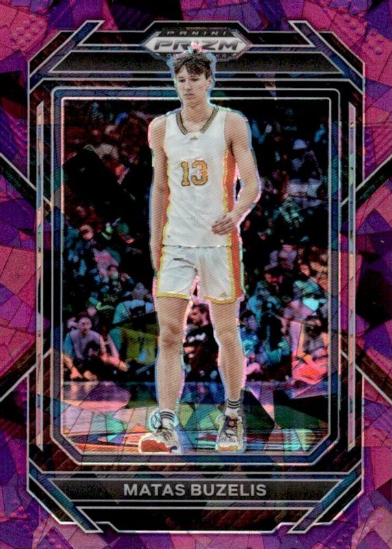 2023 Prizm Draft Picks #13 Purple Ice /149