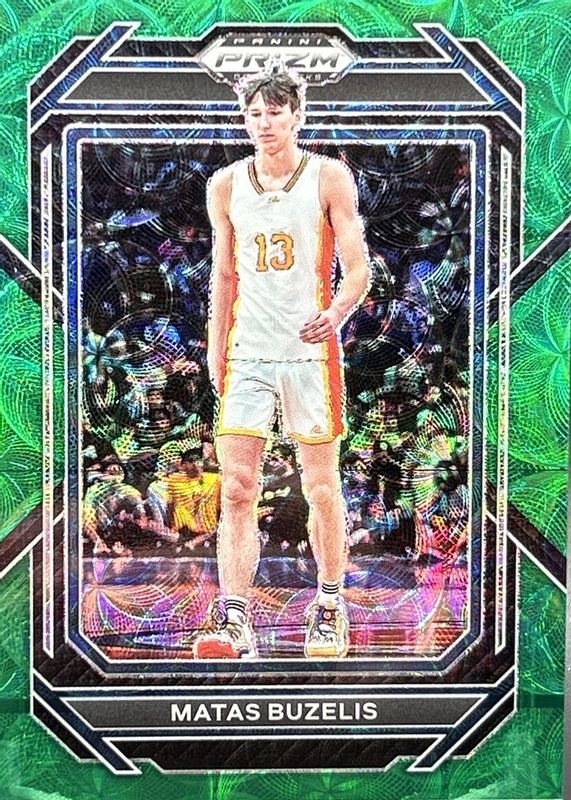 2023 Prizm Draft Picks #13 Choice Green /8