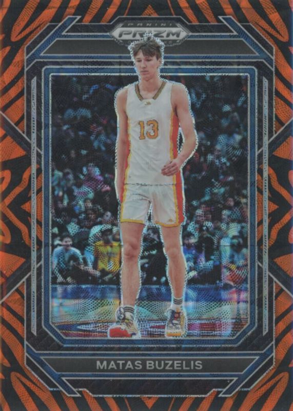 2023 Prizm Draft Picks #13 Choice Tiger Stripe /(SSP)