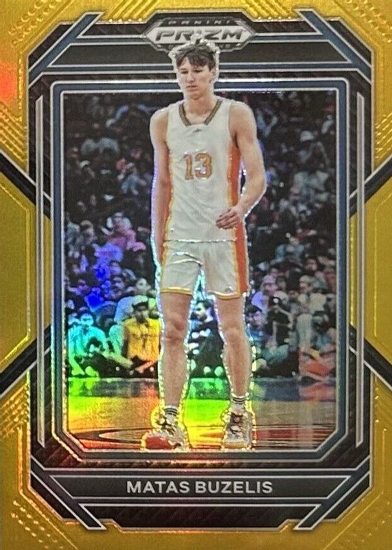 2023 Prizm Draft Picks #13 Gold /10