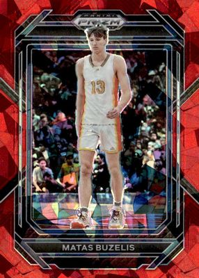 2023 Prizm Draft Picks #13 Red Ice