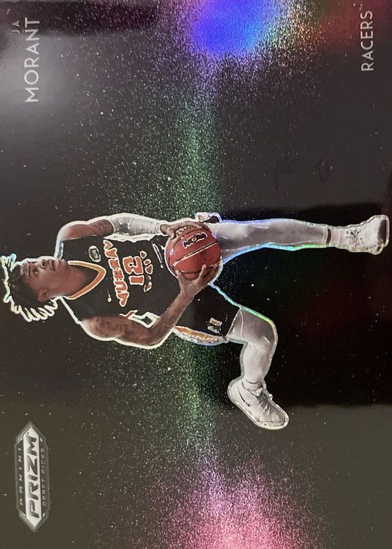 Ja Morant 2023 Prizm Draft Picks Black Color Blast #15 Price Guide