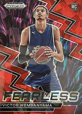 2023 Prizm Draft Picks #1 Fearless - Red Ice