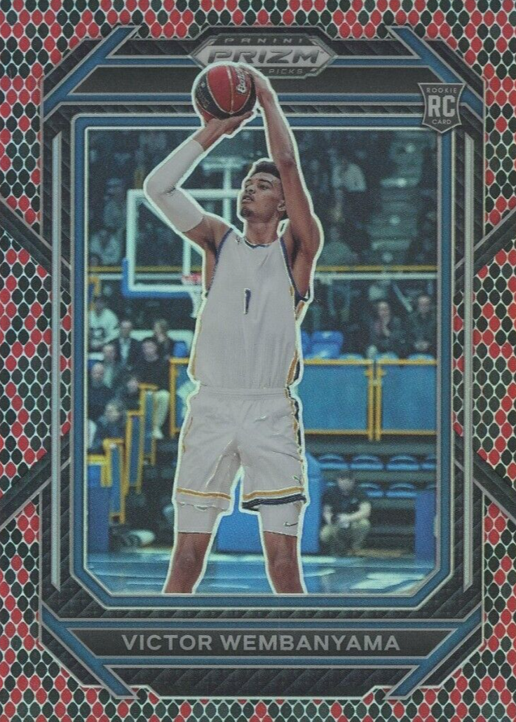 Victor Wembanyama 2023 Prizm Draft Picks #2 Venom /(SSP