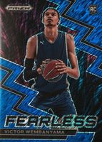 🔥RARE 2023 Panini Prizm Draft Picks Victor Wembanyama FEARLESS ROOKIE #1  RC🔥