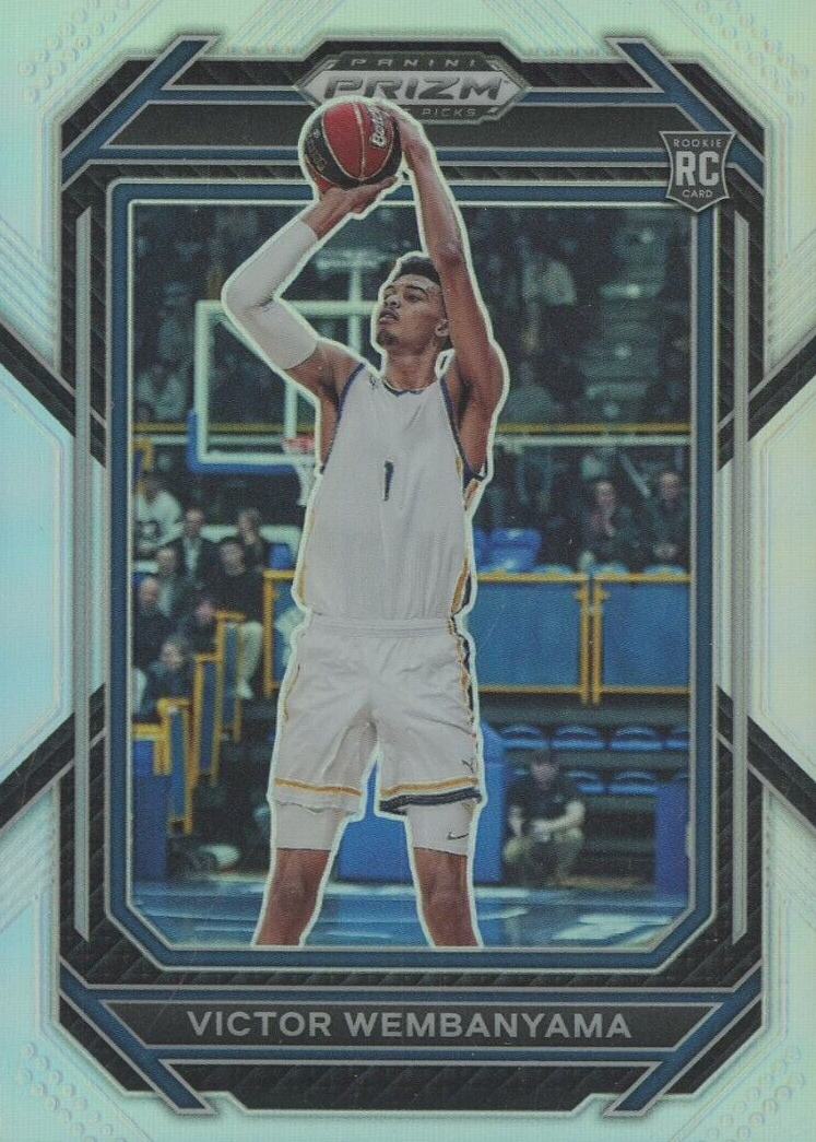 Victor Wembanyama 2023 Prizm Draft Picks #2 Silver Price Guide 