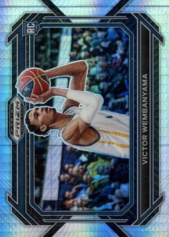 Victor Wembanyama 2023 Prizm Draft Picks #2 Variation - Hyper Rookie PSA 10