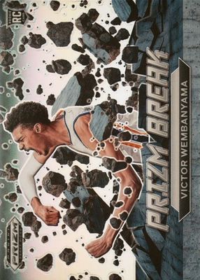2023 Prizm Draft Picks #1 Prizm Break - Silver