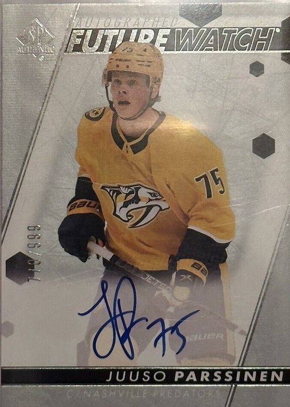 2022 SP Authentic #172 Future Watch Auto /999