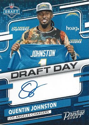 2023 Prestige #DDS-QJ Draft Day Signatures