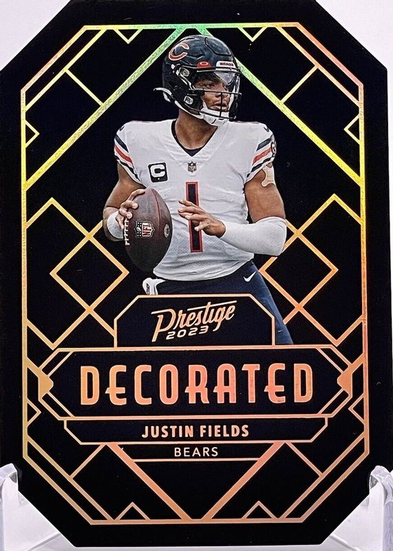 Justin Fields 2023 Prestige #D-5 Decorated /(SSP) SGC 10