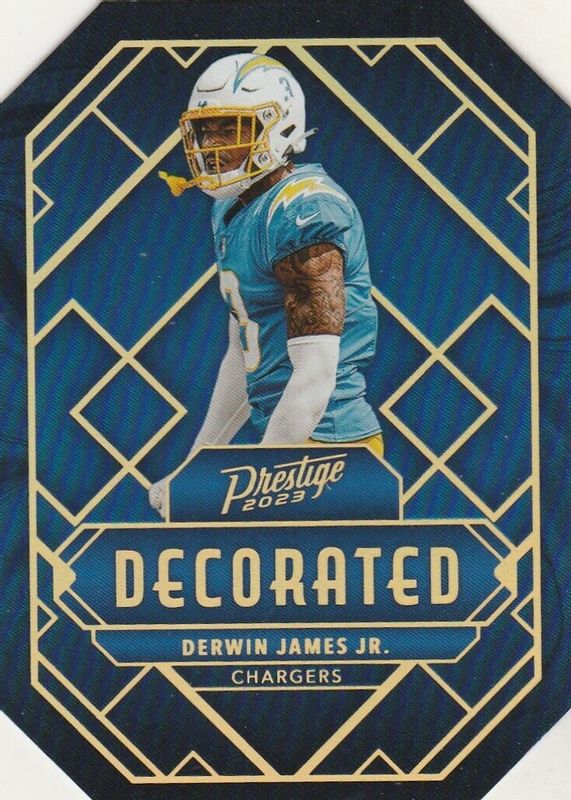 Derwin James 2023 Prestige #D-17 Decorated /(SSP) PSA 10