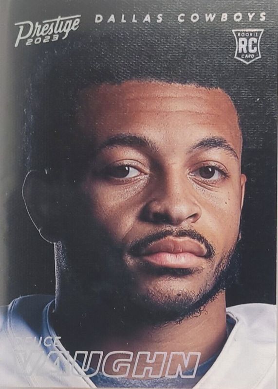 Deuce Vaughn 2023 Prestige #RP-29 Rookie Portraits /(SSP) RAW