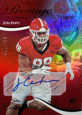 2023 Prestige #344 Xtra Points Signatures - Red /199