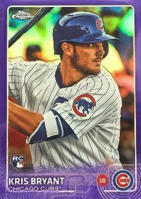 2015 Topps Chrome #112 Purple Refractor /250