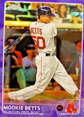 2015 Topps Chrome #67 Purple Refractor /250