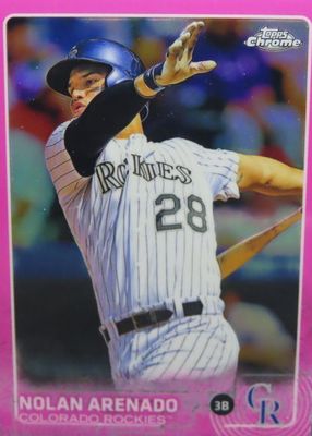 2015 Topps Chrome #66 Pink Refractor