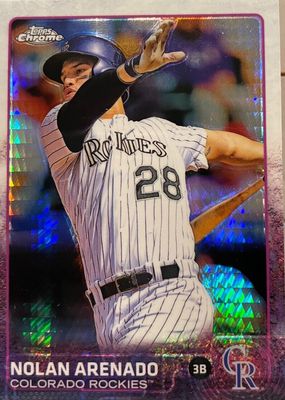 2015 Topps Chrome #66 Prism Refractor