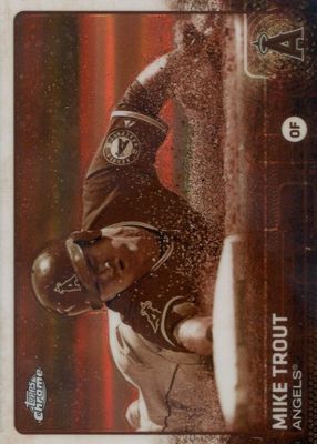 2015 Topps Chrome #51 Sepia Refractor