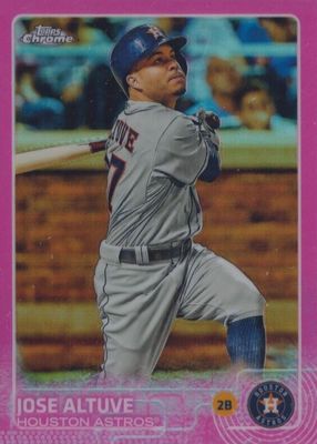 2015 Topps Chrome #151 Pink Refractor