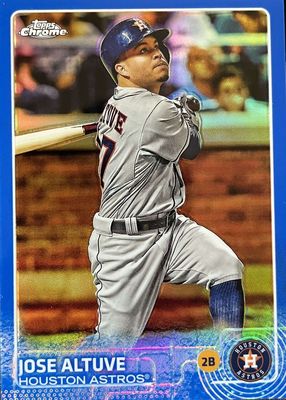 2015 Topps Chrome #151 Blue Refractor /150