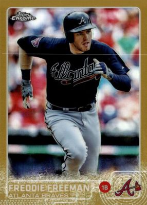 2015 Topps Chrome #105 Gold Refractor /50