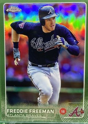 2015 Topps Chrome #105 Green Refractor /99