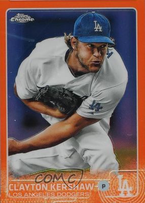 2015 Topps Chrome #55 Orange Refractor /25