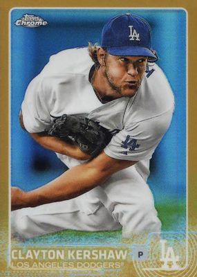 2015 Topps Chrome #55 Gold Refractor /50
