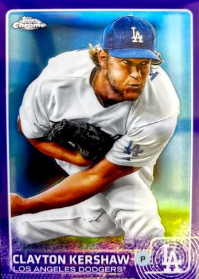2015 Topps Chrome #55 Purple Refractor /250