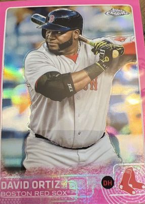 2015 Topps Chrome #124 Pink Refractor