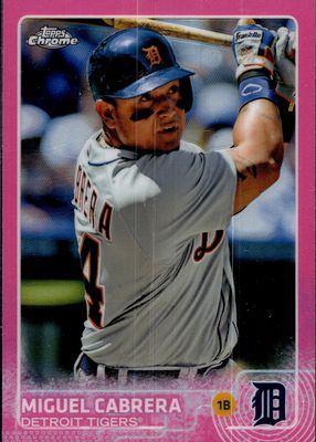 2015 Topps Chrome #162 Pink Refractor