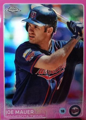 2015 Topps Chrome #4 Pink Refractor