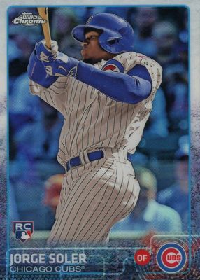 2015 Topps Chrome #154 Refractor