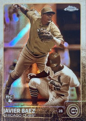 2015 Topps Chrome #89 Sepia Refractor