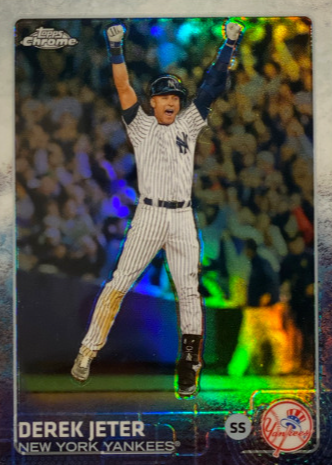 その他 DEREK JETER 1999 BOWMAN CHROME REFRACTOR Derek Jeter 1999 Topps Chrome Super Chrome Refractor Card#14