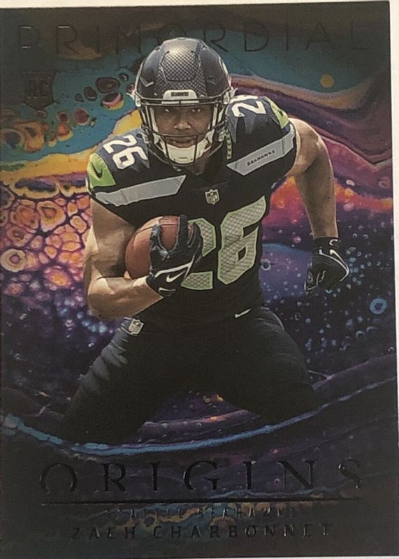 Zach Charbonnet 2023 Origins #PR-ZC Primordial /(SSP) Rookie RAW