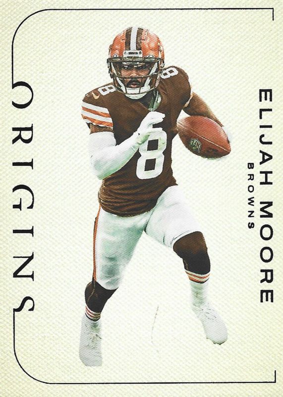 Elijah Moore 2023 Origins #BS-3 Blank Slate /(SSP) RAW