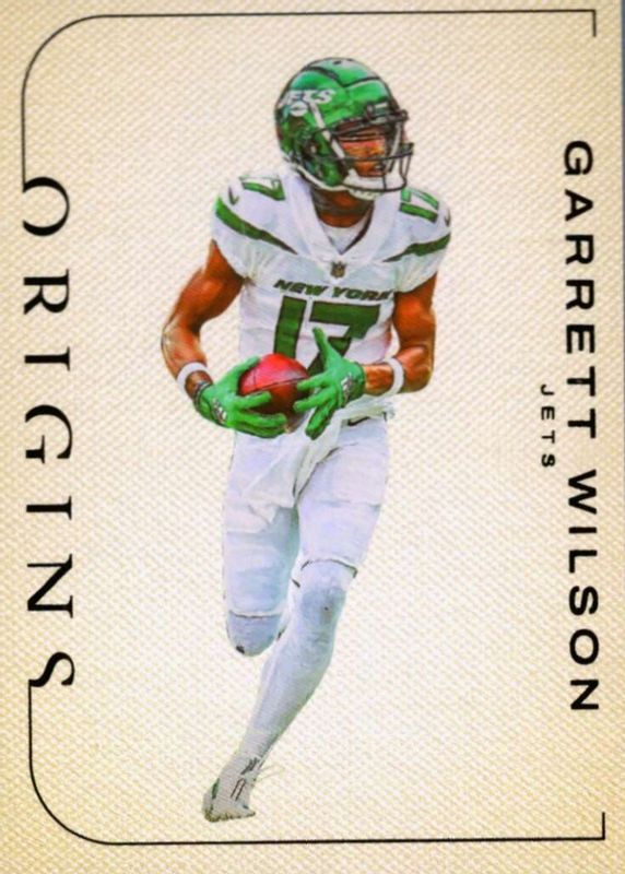 Garrett Wilson 2023 Origins #BS-10 Blank Slate /(SSP) SGC 9