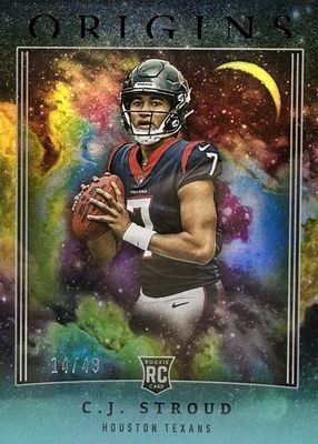 2023 Origins #103 Holo Turquoise /49