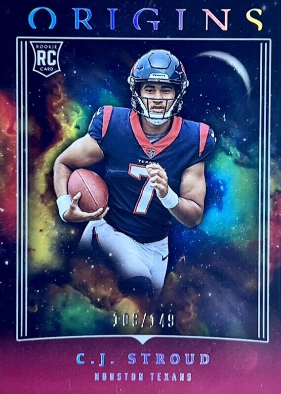 CJ Stroud 2023 Origins #35 Red /149 Price Guide - Sports Card Investor