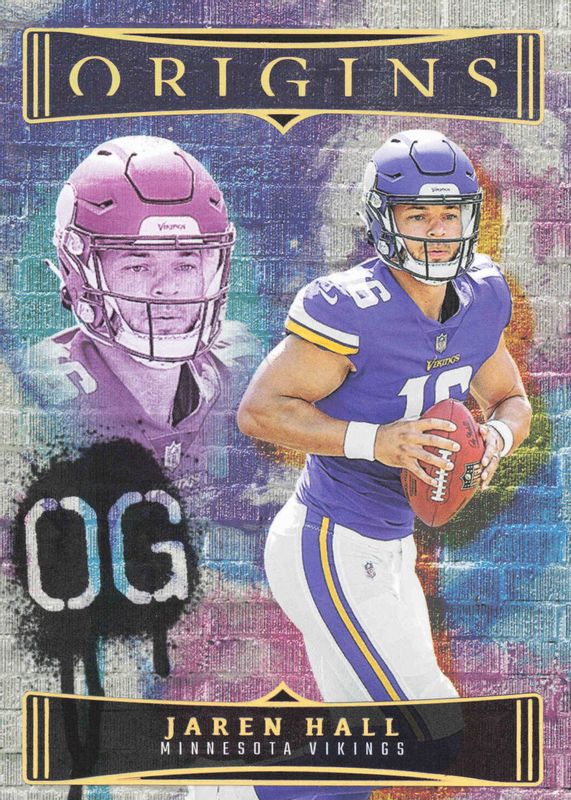 Jaren Hall 2023 Origins #OG-JH Original Gridiron Price Guide - Sports ...