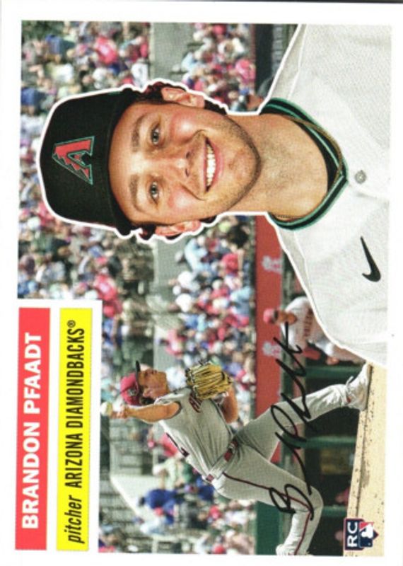 Brandon Pfaadt 2023 Topps Archives #47 Base Rookie RAW