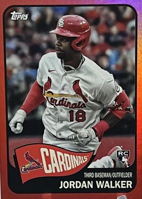 2023 Topps Archives #154 Red Hot Foil /50