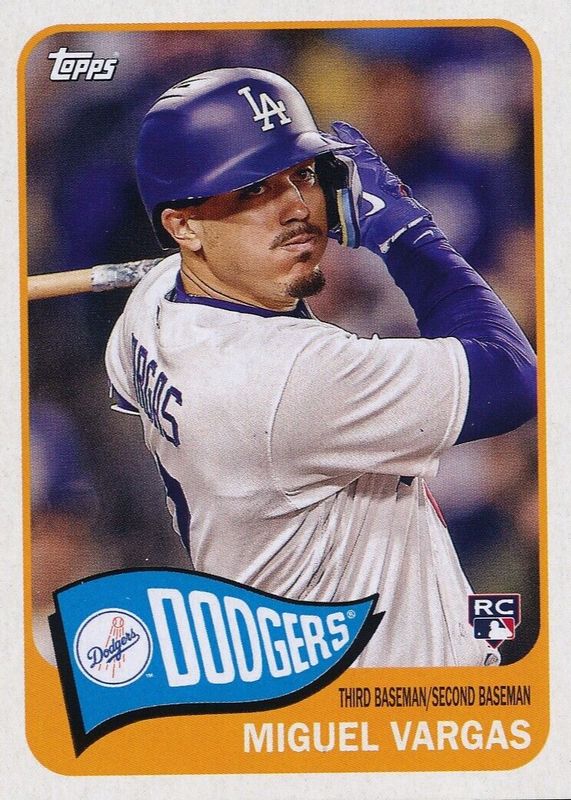 Miguel Vargas 2023 Topps Archives #184 Base Rookie RAW